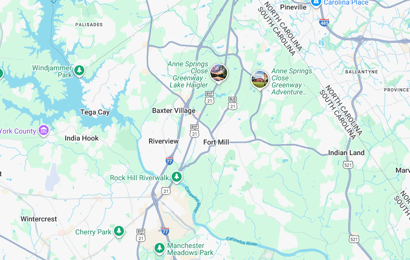 fort-mill-sc-service-area-map