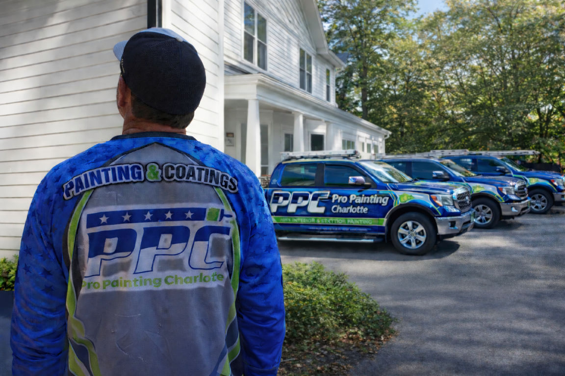 Estimating a residential house to be painted in Charlotte, NC.