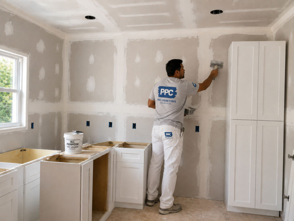 Repairing drywall in charlotte NC