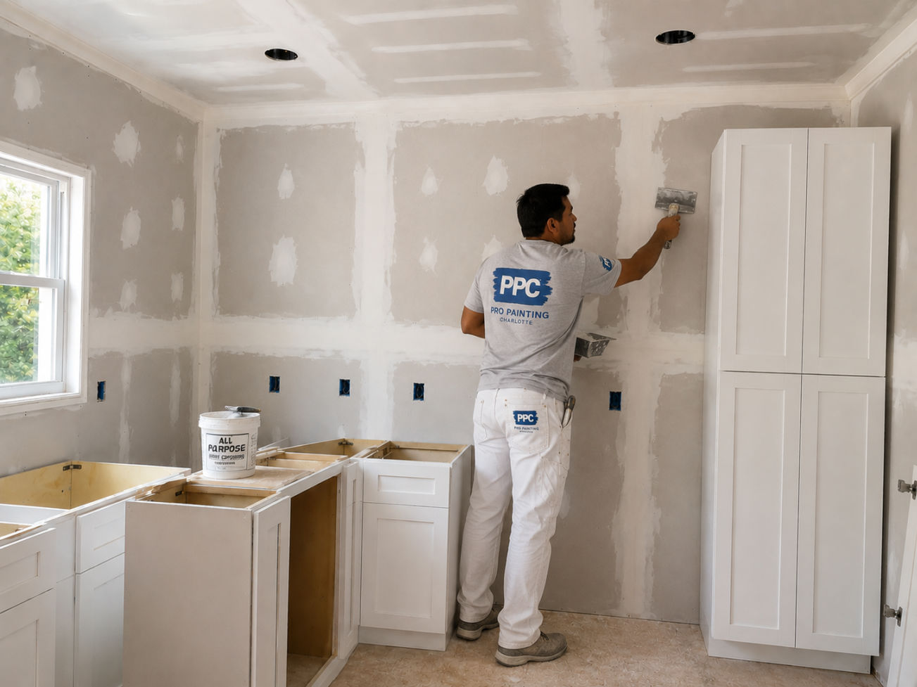 Repairing drywall in charlotte NC
